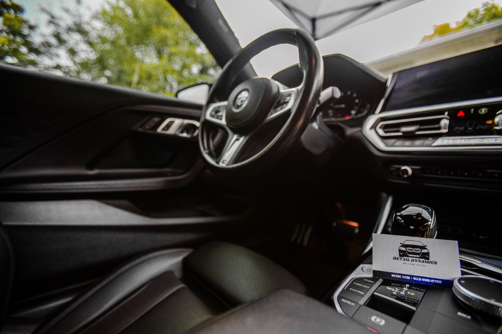 Premium car protected by ceramic coating in Kingston winter